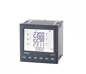 Lumel 1 and 3-phase power network meter ND20CT